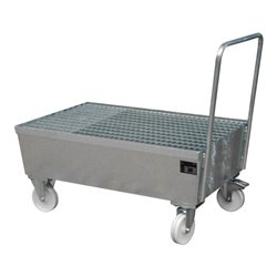 Bauer Südlohn Fahrbare Auffangwanne AW-F 2, feuerverzinkt