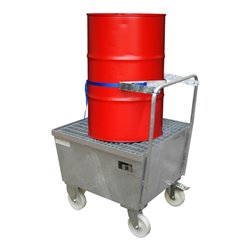 Bauer Südlohn Fahrbare Auffangwanne AW-F 1, feuerverzinkt