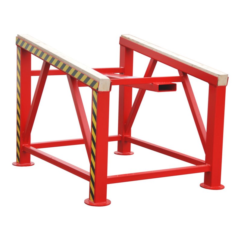 Bauer Südlohn Verladestütze VS, lackiert, Feuerrot