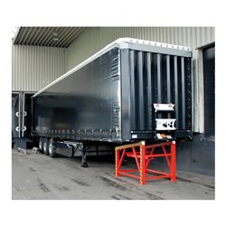 Bauer Südlohn Verladestütze VS, lackiert, Feuerrot