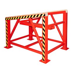 Bauer Südlohn Verladestütze VS, lackiert, Feuerrot