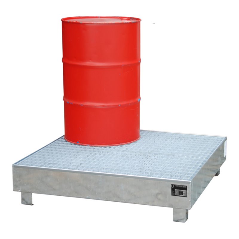 Bauer Südlohn Auffangwanne WM-4/200, feuerverzinkt