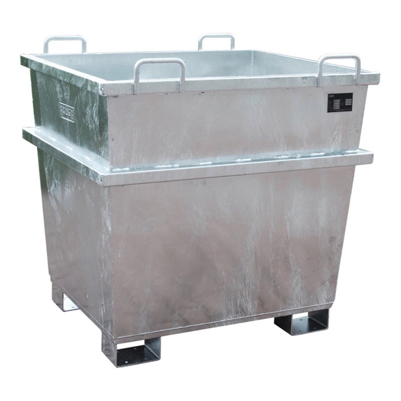 Bauer Südlohn Universalcontainer UC 1000, feuerverzinkt