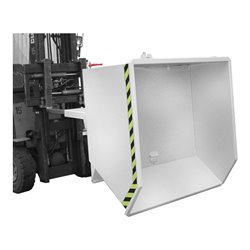 Bauer Südlohn Spänebehälter SGU 75, feuerverzinkt