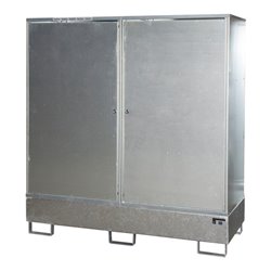 Bauer Südlohn Gefahrstoff-Schrank GS-2, feuerverzinkt