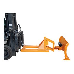 Bauer Südlohn Schneepflug SCH-U-S 180, lackiert, Gelborange