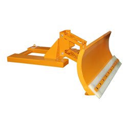 Bauer Südlohn Schneepflug SCH-U-V 150, lackiert, Gelborange