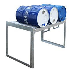 Bauer Südlohn Fass- und Kleingebinderegal FRE-3/M, feuerverzinkt