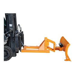 Bauer Südlohn Schneepflug SCH-U-S 150, lackiert, Gelborange