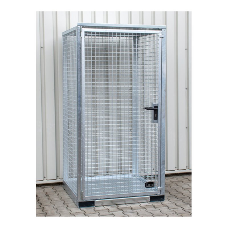 Bauer Südlohn Gasflaschen-Container GFC-E/T M0, feuerverzinkt