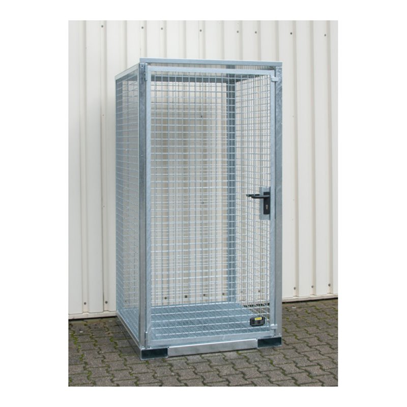 Bauer Südlohn Gasflaschen-Container GFC-E/G M0, feuerverzinkt