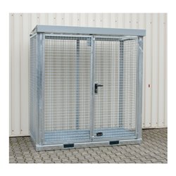 Bauer Südlohn Gasflaschen-Container GFC-E/G M1, feuerverzinkt