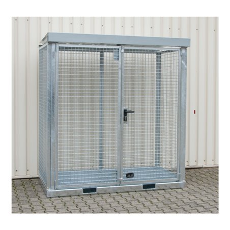 Bauer Südlohn Gasflaschen-Container GFC-E/G M1, feuerverzinkt