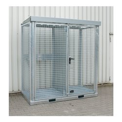 Bauer Südlohn Gasflaschen-Container GFC-E/G M2, feuerverzinkt