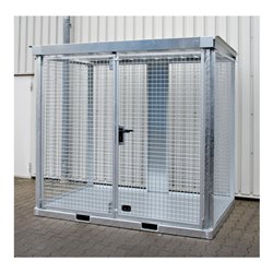 Bauer Südlohn Gasflaschen-Container GFC-E/T M3, feuerverzinkt