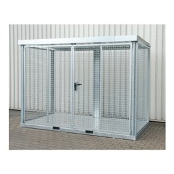 Bauer Südlohn Gasflaschen-Container GFC-E/T M4, feuerverzinkt