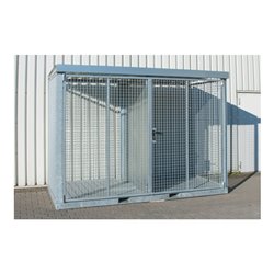 Bauer Südlohn Gasflaschen-Container GFC-E/T M4, feuerverzinkt