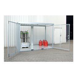 Bauer Südlohn Gasflaschen-Container GFC-E/T M4, feuerverzinkt