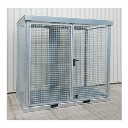 Bauer Südlohn Gasflaschen-Container GFC-E/G M3, feuerverzinkt