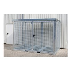 Bauer Südlohn Gasflaschen-Container GFC-E/G M5, feuerverzinkt