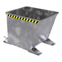 Bauer Südlohn Spänebehälter SGU-RZ 55, feuerverzinkt