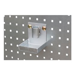 Bauer Südlohn Fahrbare Auffangwanne mit Lochplattenwand LPW 60-2, feuerverzinkt