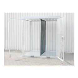 Bauer Südlohn Mitteltrennwand, verzinkt