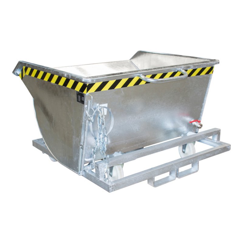 Bauer Südlohn Spänebehälter SKM 50, feuerverzinkt