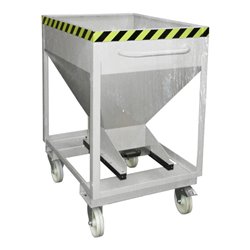 Bauer Südlohn Silobehälter SRE-D 375, feuerverzinkt