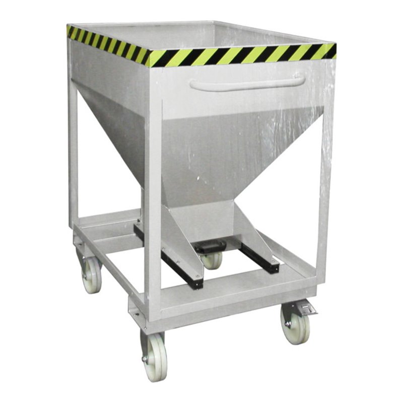 Bauer Südlohn Silobehälter SRE-D 375, feuerverzinkt