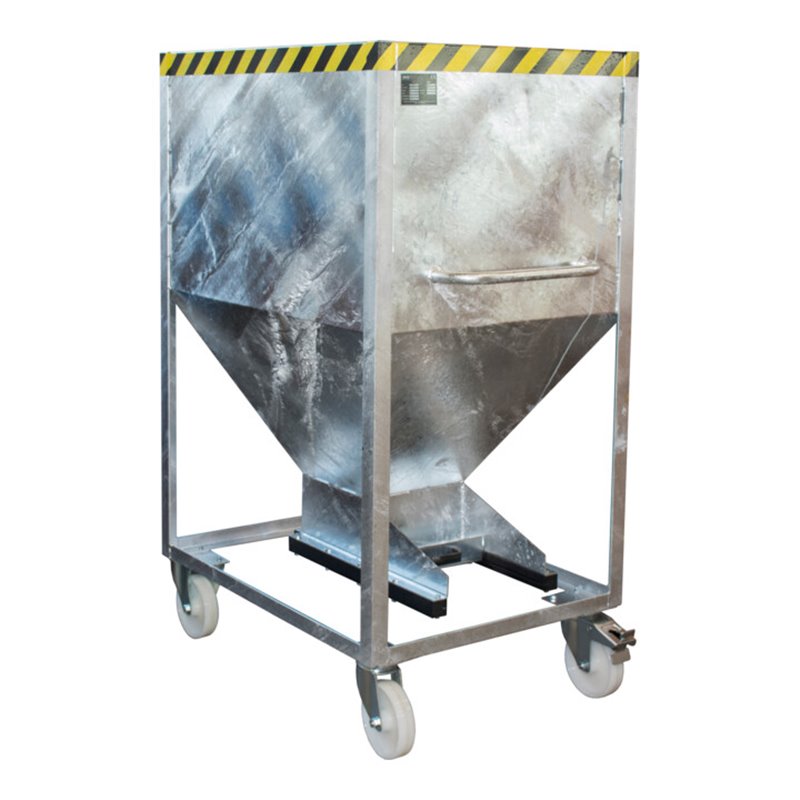 Bauer Südlohn Silobehälter SR-D 600, feuerverzinkt