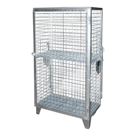 Bauer Südlohn Gasflaschen-Depot GFD-R 4, feuerverzinkt