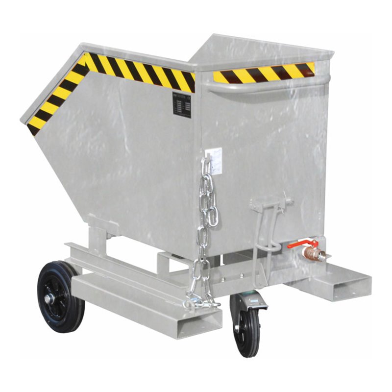 Bauer Südlohn Späne-Kastenwagen SKW-ET 250, feuerverzinkt