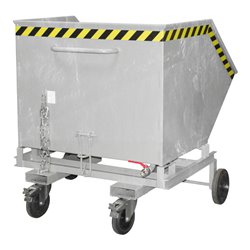 Bauer Südlohn Späne-Kastenwagen SKW-ET 1000, feuerverzinkt