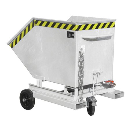 Bauer Südlohn Späne-Kastenwagen SKW-ET 400, feuerverzinkt