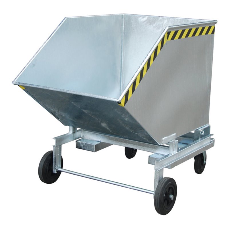 Bauer Südlohn Späne-Kastenwagen SKW-ET 600, feuerverzinkt