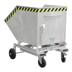 Bauer Südlohn Späne-Kastenwagen SKW-ET 600, feuerverzinkt