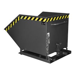 Bauer Südlohn Kippmulde KK 600, lackiert, Schwarzgrau