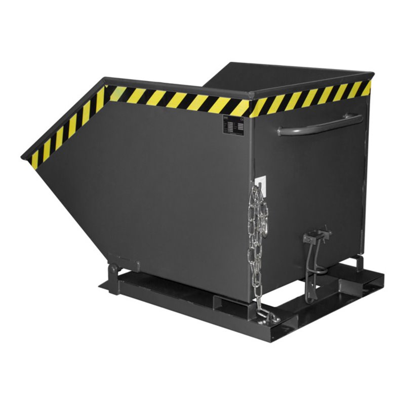 Bauer Südlohn Kippmulde KK 600, lackiert, Schwarzgrau