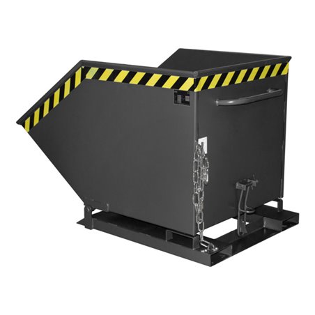 Bauer Südlohn Kippmulde KK 600, lackiert, Schwarzgrau