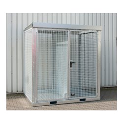 Bauer Südlohn Gasflaschen-Container GFC-E/T M2, feuerverzinkt