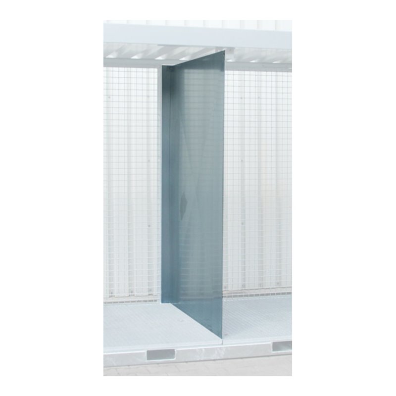 Bauer Südlohn Mitteltrennwand, verzinkt