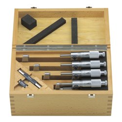 Helios Preisser Bügelmessschrauben im Satz 0-100 mm