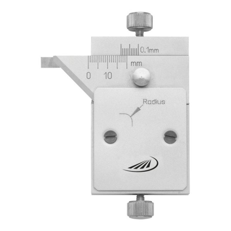Helios Preisser Radiusmessgerät mit Messschiene 45°