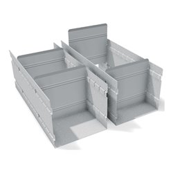 Stumpf Einteilungs-Set 200 mm hoch, 6-teilig