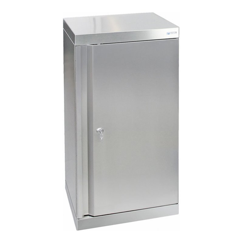 Stumpf Edelstahl-Aufbewahrungsschrank Cabinox, 900x450x400mm, 2 Fachböden