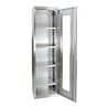 Stumpf Edelstahl-Sichtfensterschrank Cabinox, 1800x450x400mm, 4 Fachböden