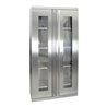 Stumpf Edelstahl-Sichtfensterschrank Cabinox, 1800x900x400mm, 4 Fachböden