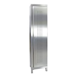 Stumpf Edelstahl-Umweltschrank Cabinox, 1800x450x400mm, Sockelfüße