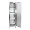 Stumpf Edelstahl-Umweltschrank Cabinox, 1800x450x400mm, Sockelfüße
